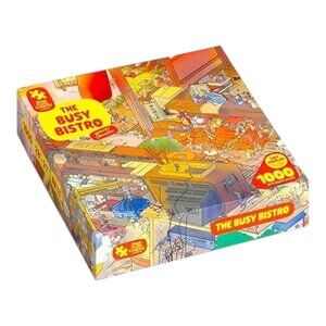 Magic Puzzle Company The Busy Bistro 1000 Piece Jigsaw Puzzle 28" x 21" Series 2